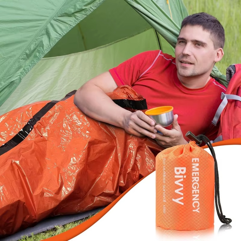 Bivy Sack Lightweight - كيس نوم للطوارئ، بطانية نجاة حرارية