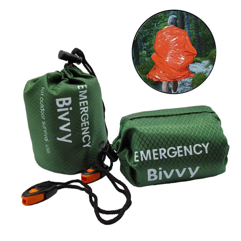 Bivy Sack Lightweight - كيس نوم للطوارئ، بطانية نجاة حرارية