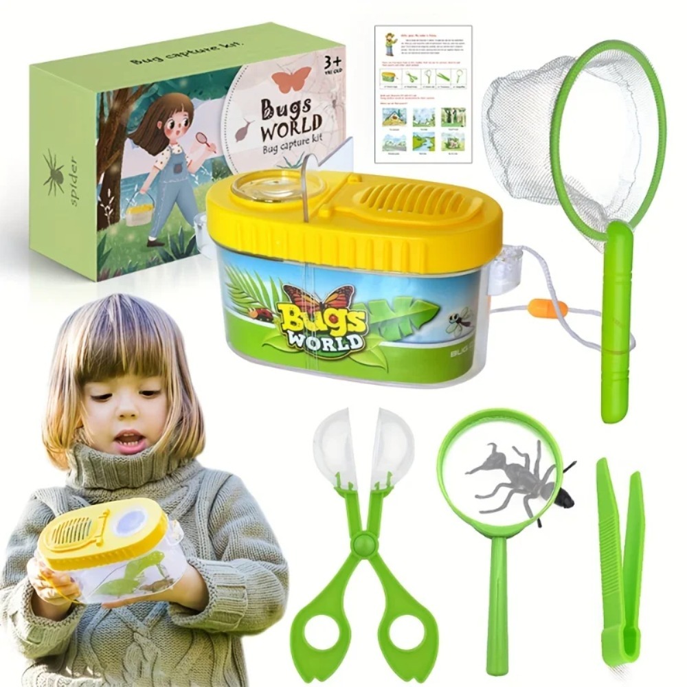Outdoor Adventure Kit For Kids - مجموعة أدوات إكسبلورر للأطفال، مجموعة أدوات