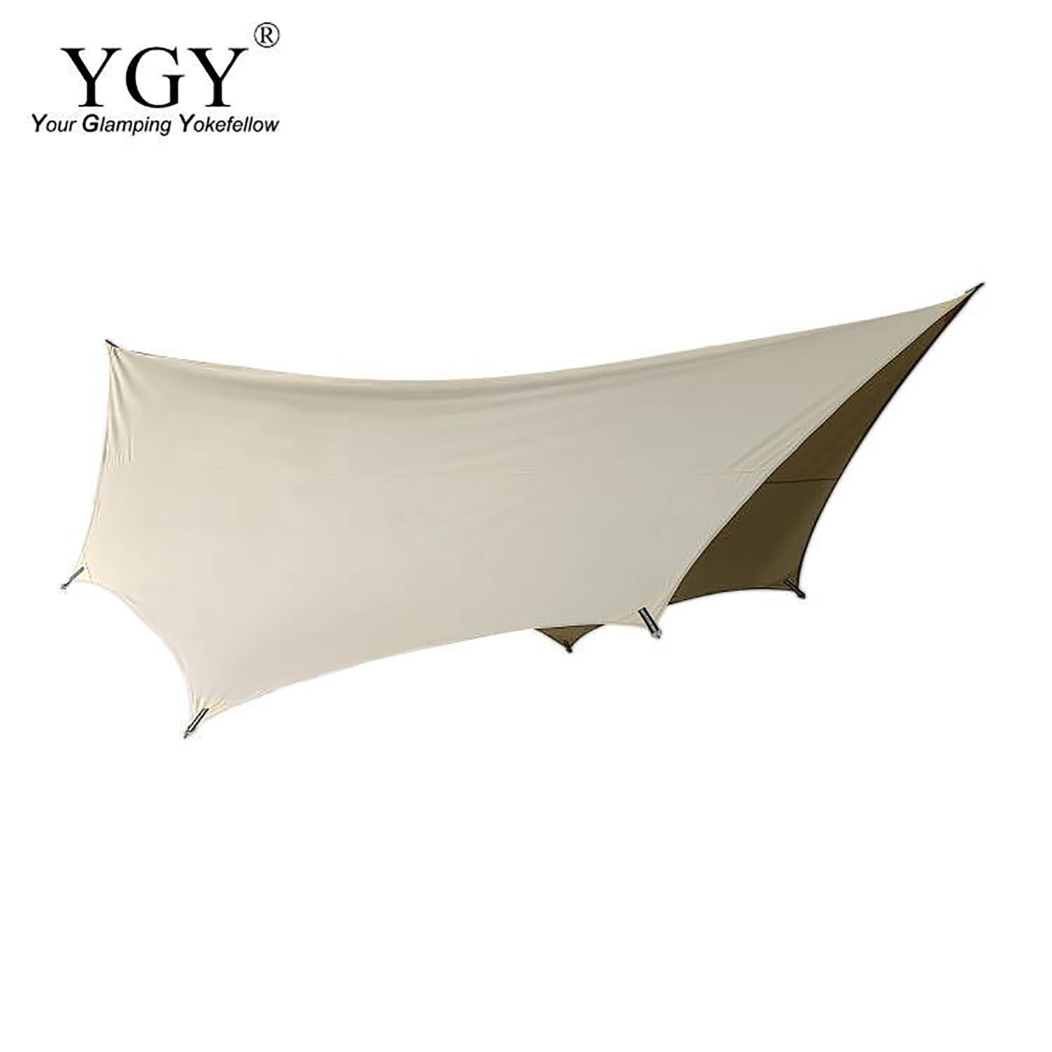 Hammock Rain Tarp - YGY بولي القطن/TC قماش القنب المظلة