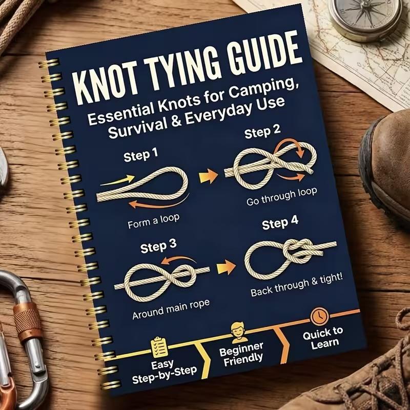 Outdoor Adventure Guide - دليل خطوة بخطوة لعقد العقدات اليدوية