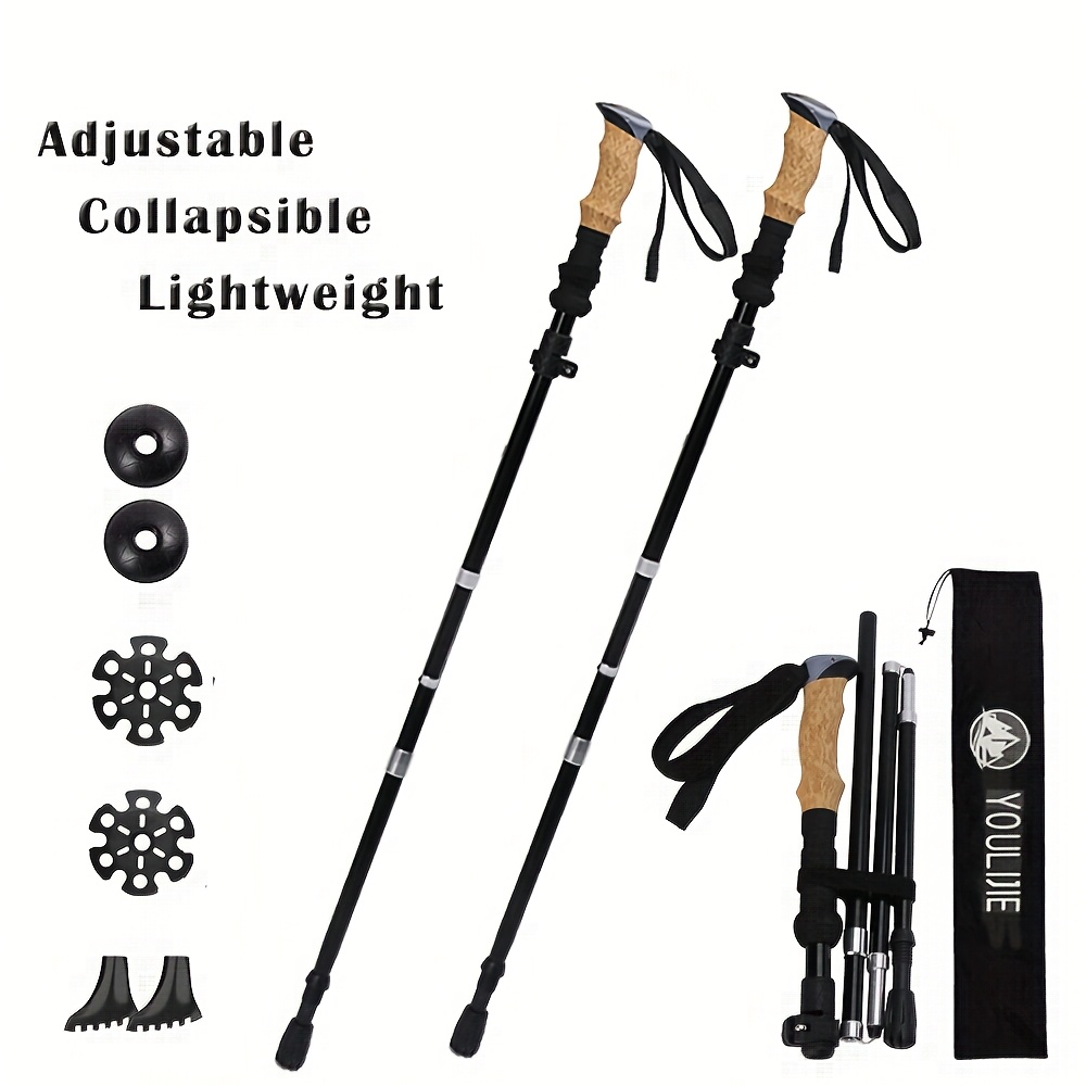 Trekking Pole Carbon - أقطاب المشي لمسافات طويلة القوية للغاية