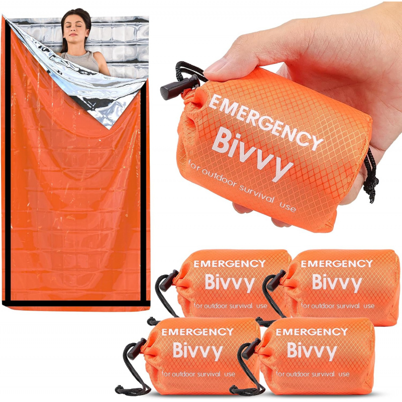 Bivy Sack Lightweight - كيس نوم للطوارئ، بطانية نجاة حرارية