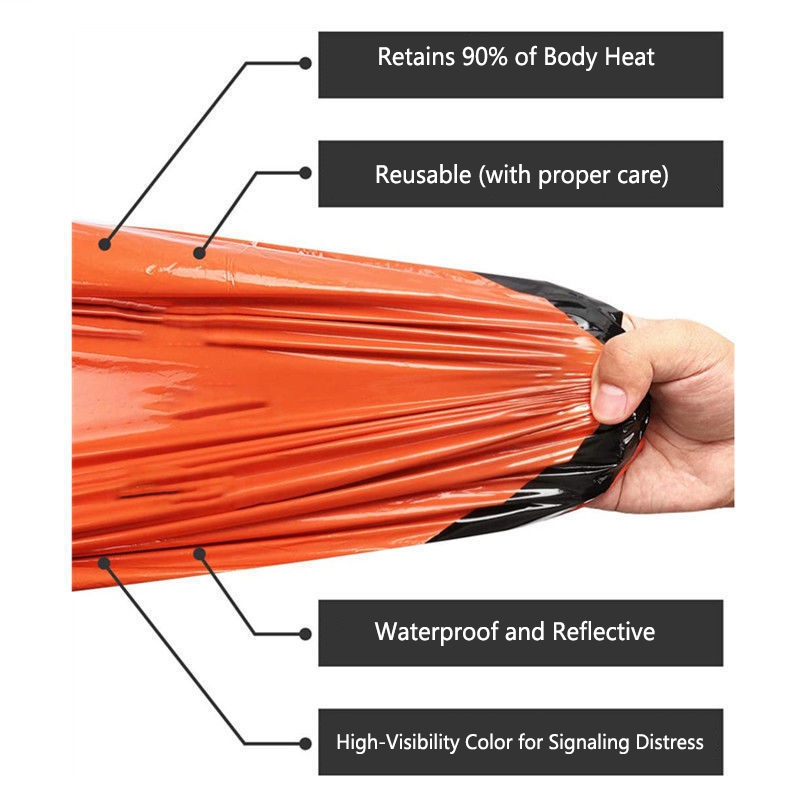 كيس نوم للطوارئ، بطانية نجاة ح - مراجعة Bivy Sack Lightweight وسعره