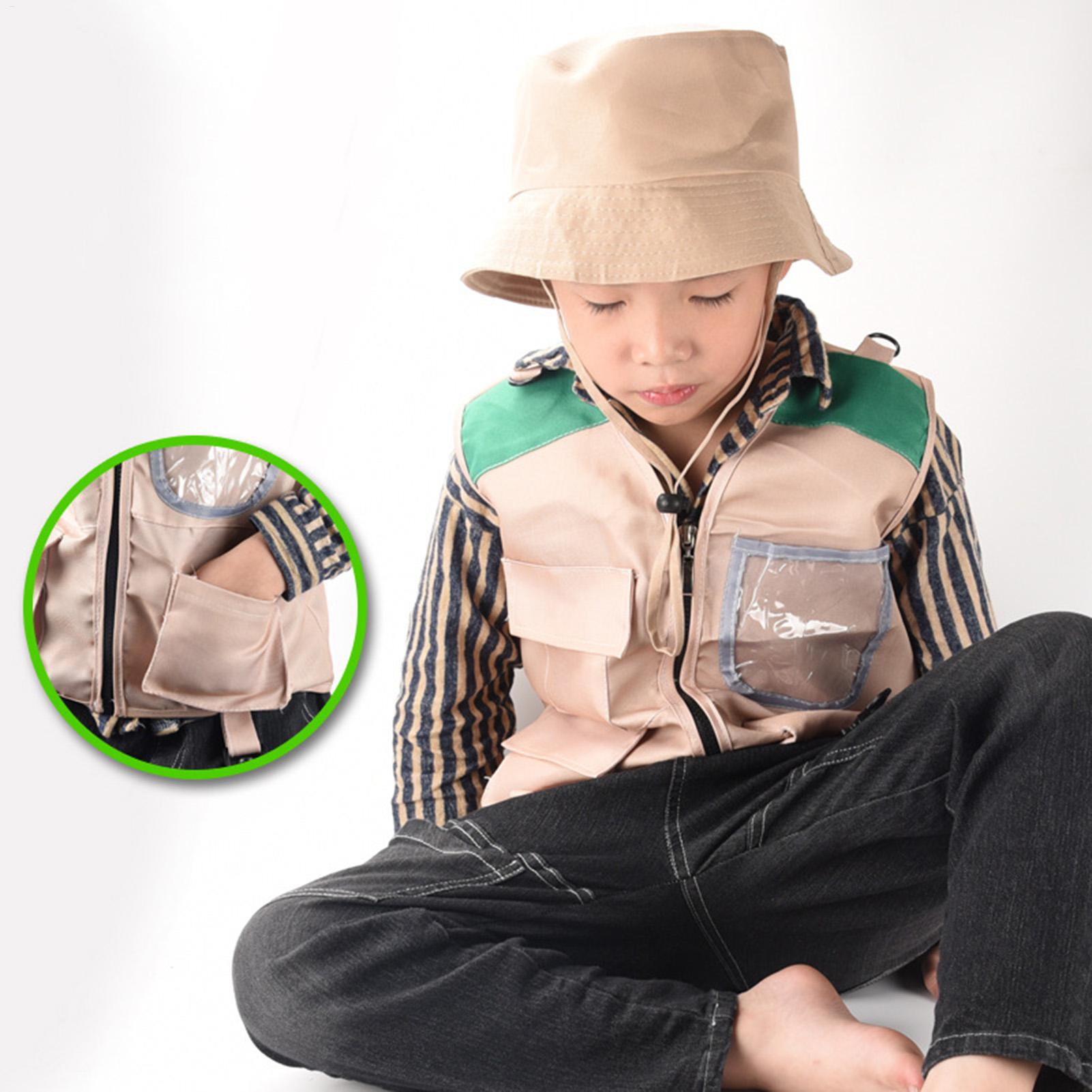 طقم سترة وقبعة استكشافية للأطف - مراجعة Outdoor Adventure Kit For Kids وسعره