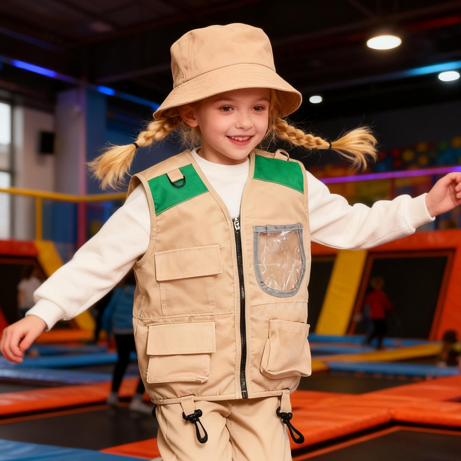 طقم سترة وقبعة استكشافية للأطف - مراجعة Outdoor Adventure Kit For Kids وسعره