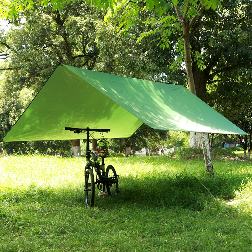 مظلة حديقة مقاومة للماء خفيفة  - مراجعة Hammock Rain Tarp وسعره