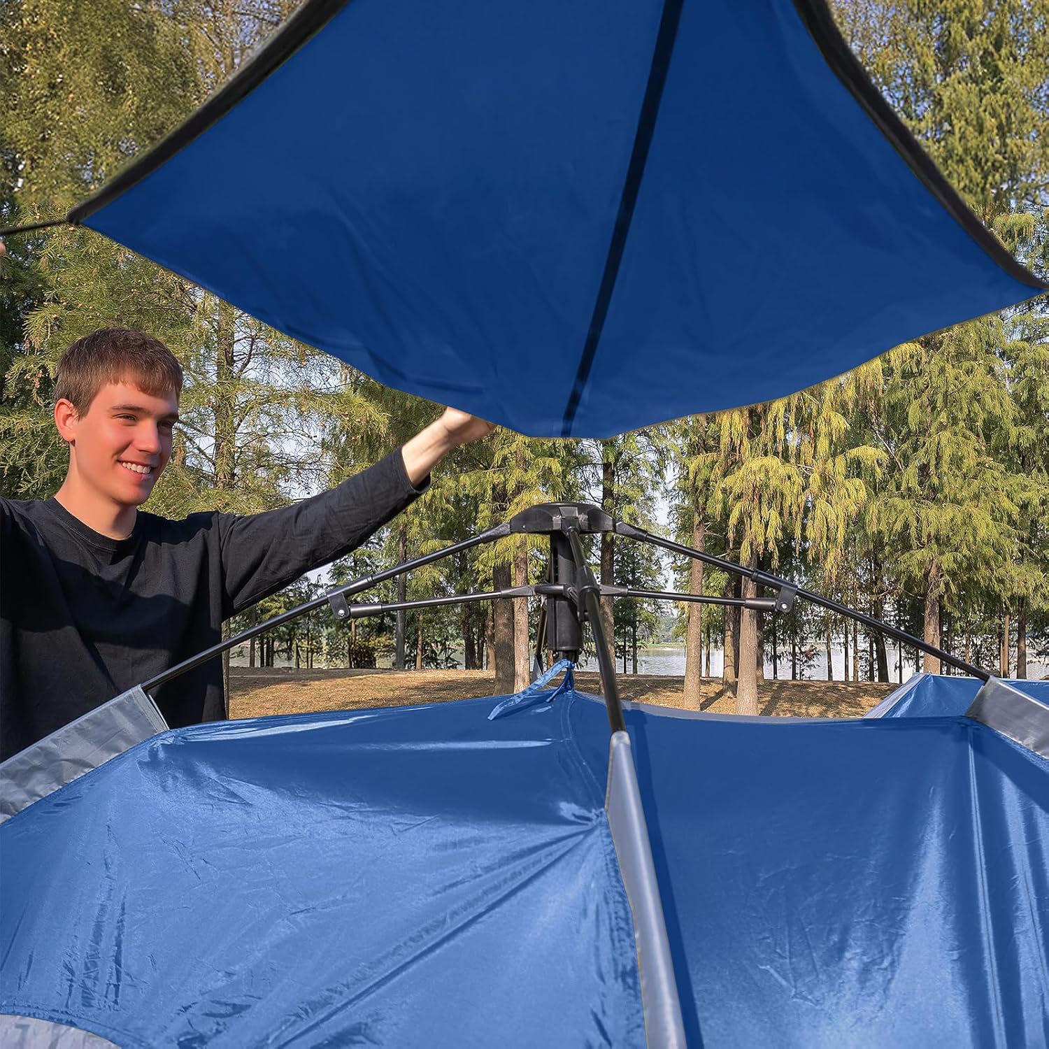خيمة أوتوماتيكية قابلة للطي لل - مراجعة Outdoor Adventure Hub وسعره