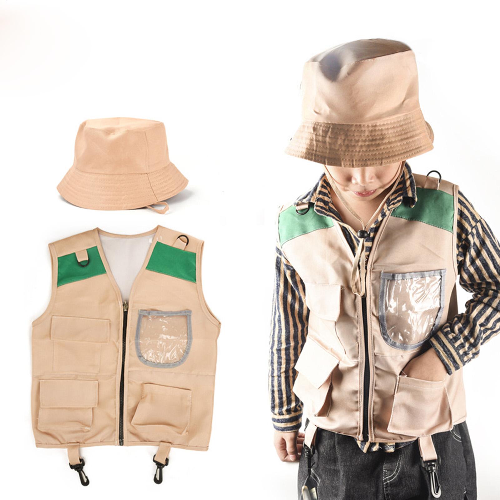 طقم قبعة وسترة استكشافية للأطف - مراجعة Outdoor Adventure Kit For Kids وسعره