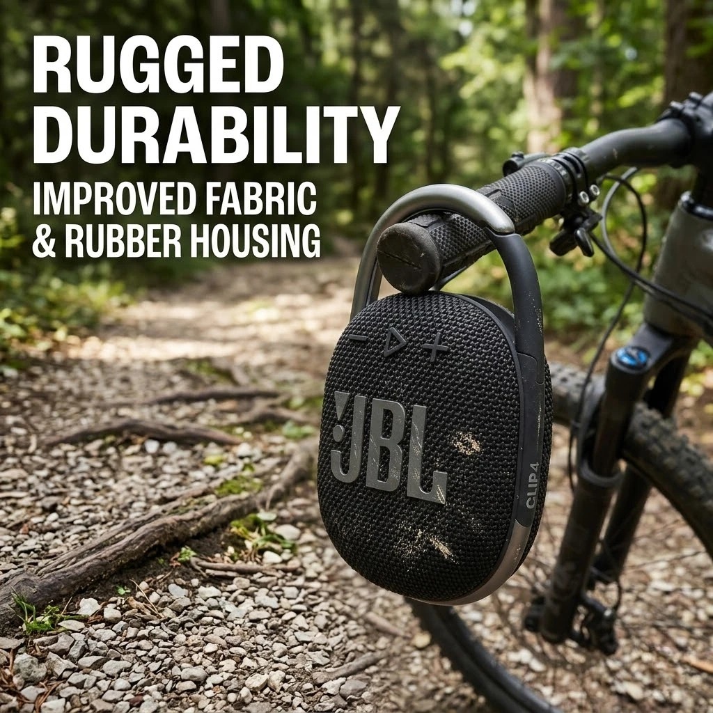 مكبر صوت JBL CLIP4 محمول ومتين - مراجعة Outdoor Adventure Hours وسعره