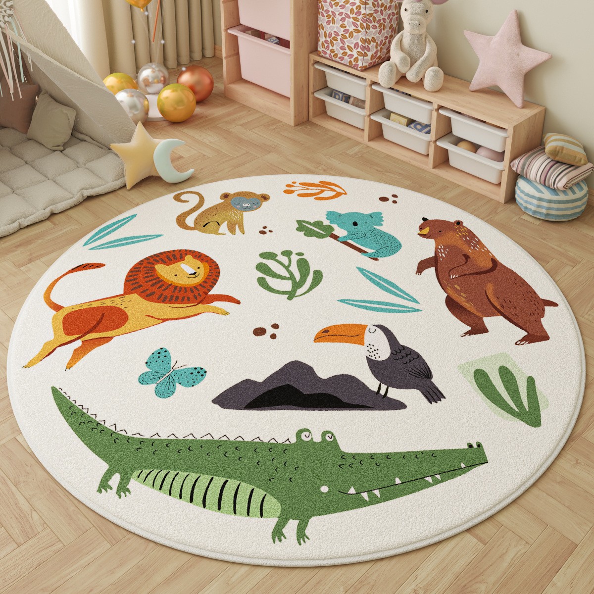 سجادة دائرية للأطفال بتصميم مم - مراجعة Outdoor Adventure Kids وسعره
