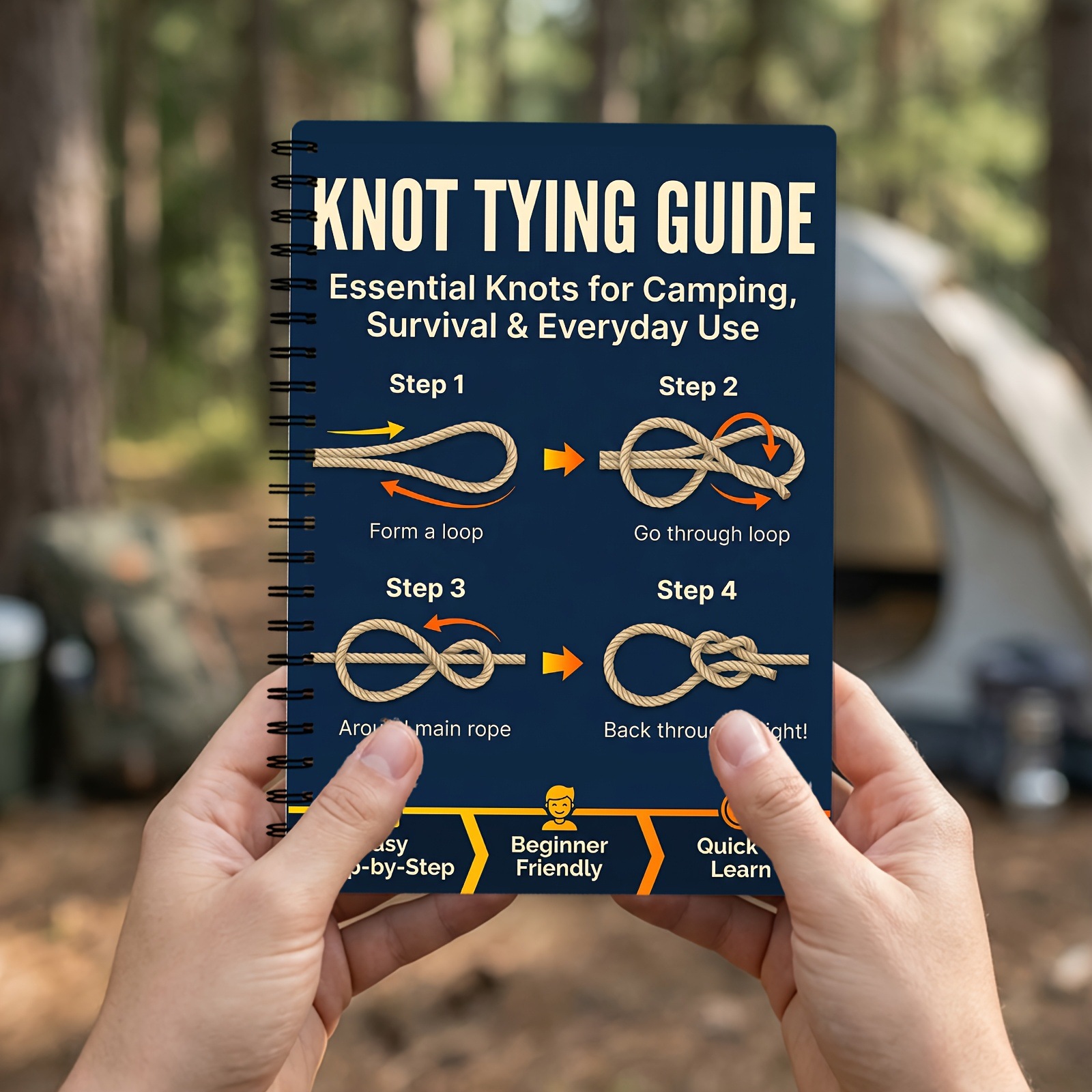 دليل خطوة بخطوة لعقد العقدات ف - مراجعة Outdoor Adventure Guide وسعره