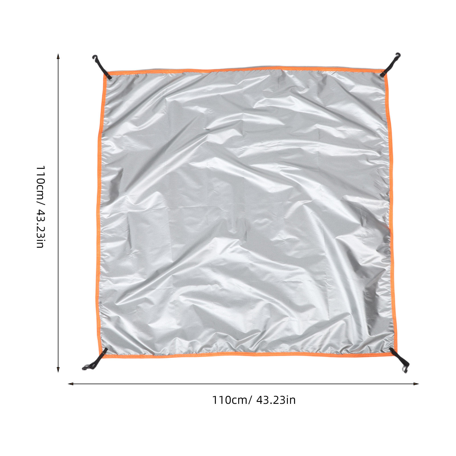 غطاء خيمة مقاوم للماء 110×110  - مراجعة Hammock Rain Tarp وسعره
