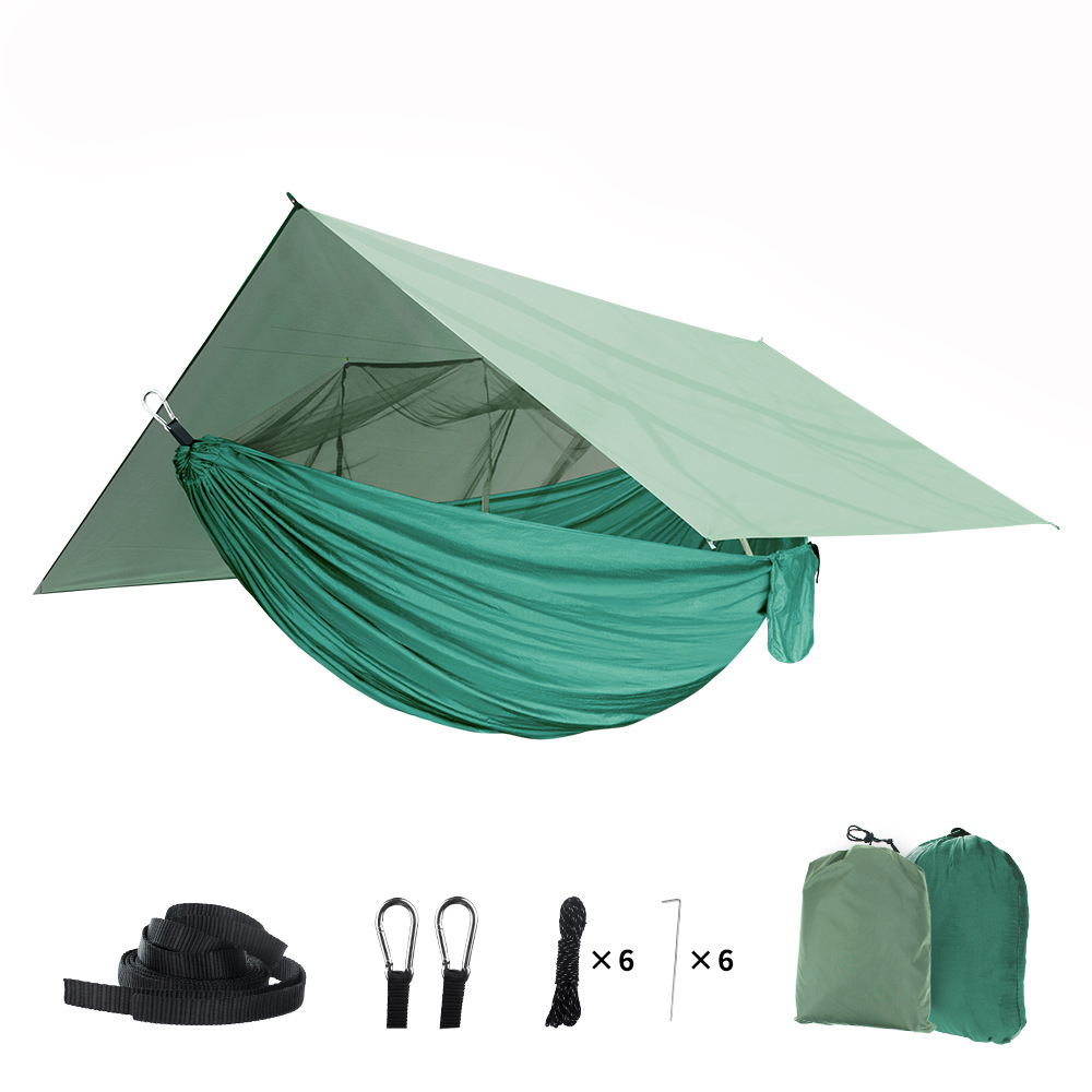 أرجوحة معلقة للتخييم في الهواء - مراجعة Hammock Rain Tarp وسعره