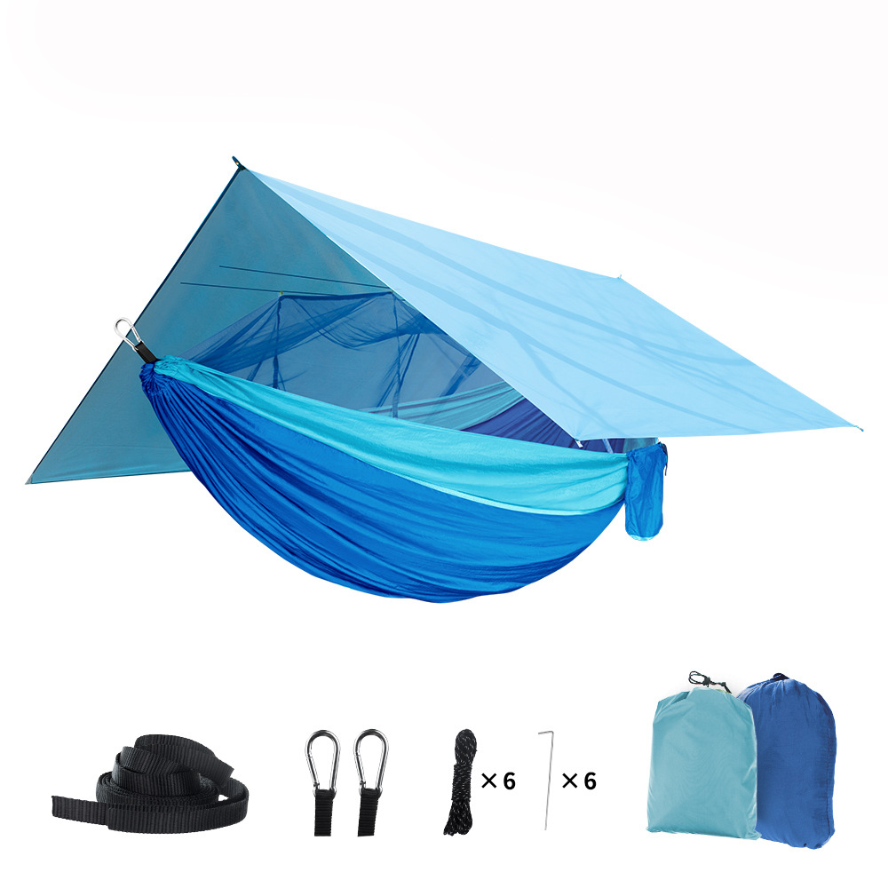 أرجوحة معلقة للتخييم في الهواء - مراجعة Hammock Rain Tarp وسعره