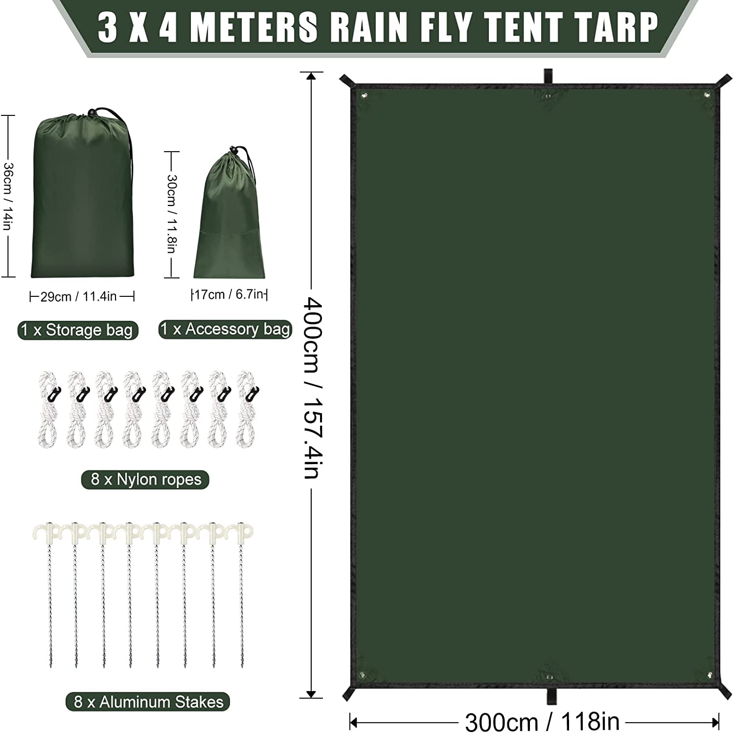 2026 قماش تخييم مقاوم للماء، غ - مراجعة Hammock Rain Tarp وسعره