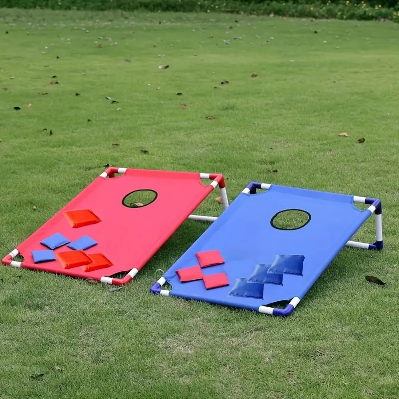 مجموعة لعبة كورن هول تشمل لوحت - مراجعة Outdoor Adventure Kids وسعره