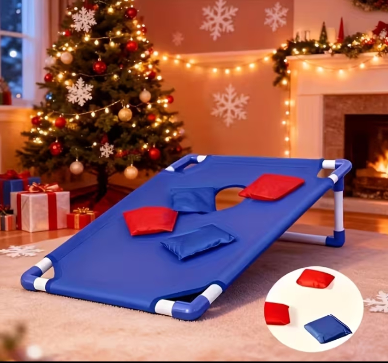 مجموعة لعبة كورن هول تشمل لوحت - مراجعة Outdoor Adventure Kids وسعره