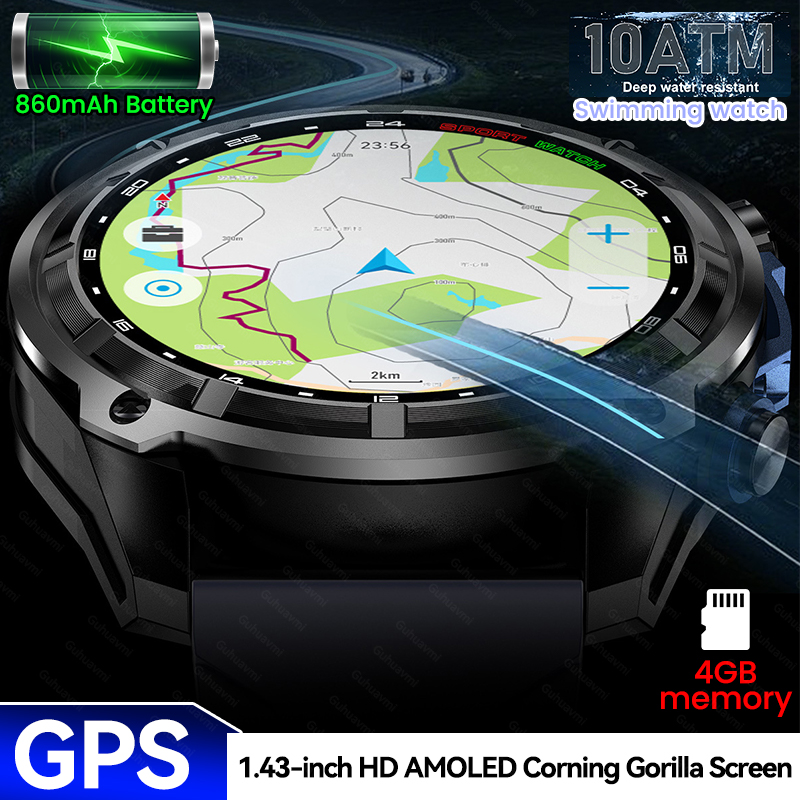 جديد مغامرة GPS الرجال ساعة ذك - مراجعة Outdoor Adventure Hours وسعره