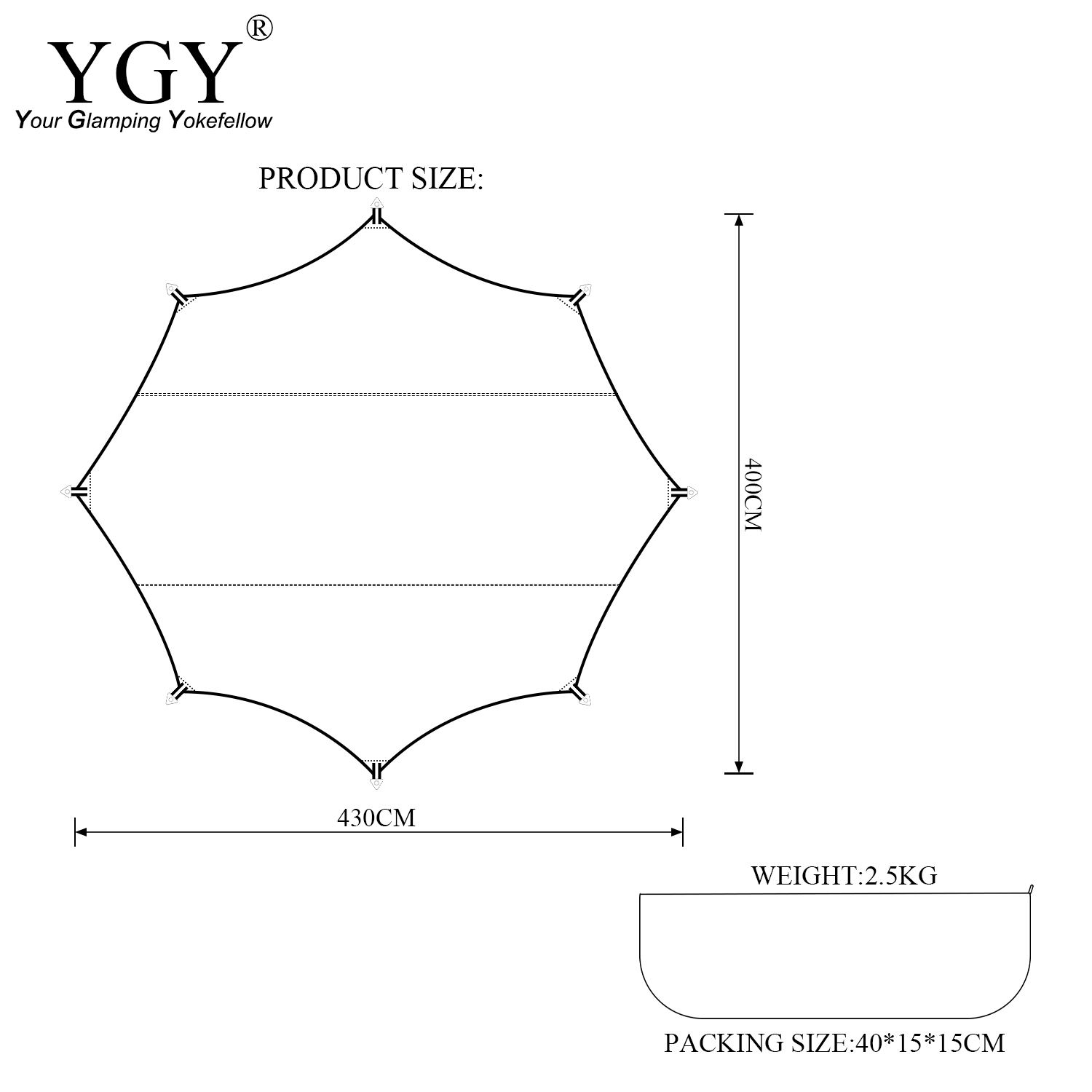 YGY بولي القطن/TC قماش القنب ا - مراجعة Hammock Rain Tarp وسعره
