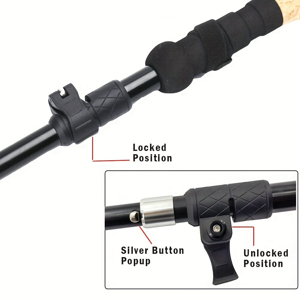 أقطاب المشي لمسافات طويلة القو - مراجعة Trekking Pole Carbon وسعره