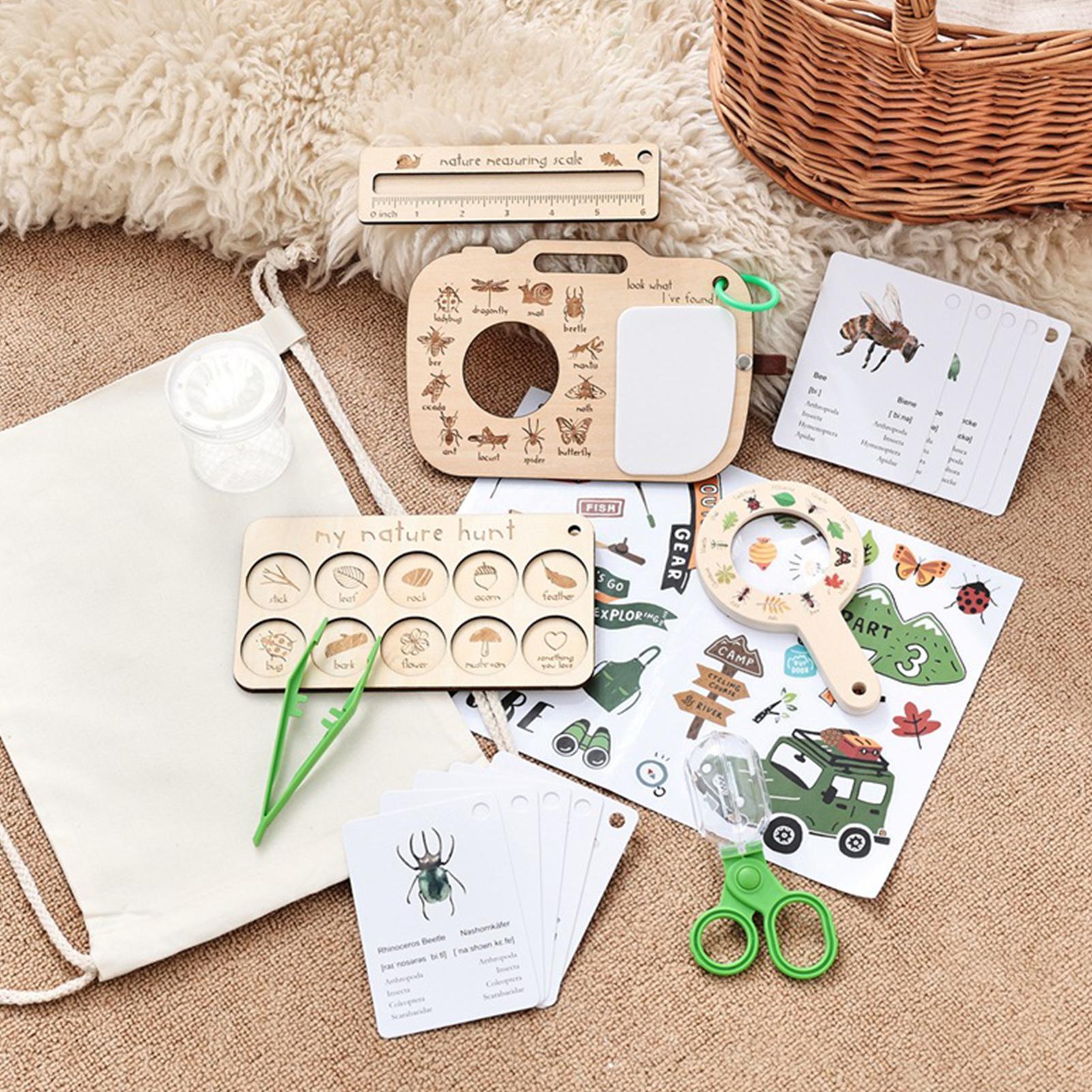 ألعاب استكشاف الطبيعة مجهر نبا - مراجعة Outdoor Adventure Kit For Kids وسعره