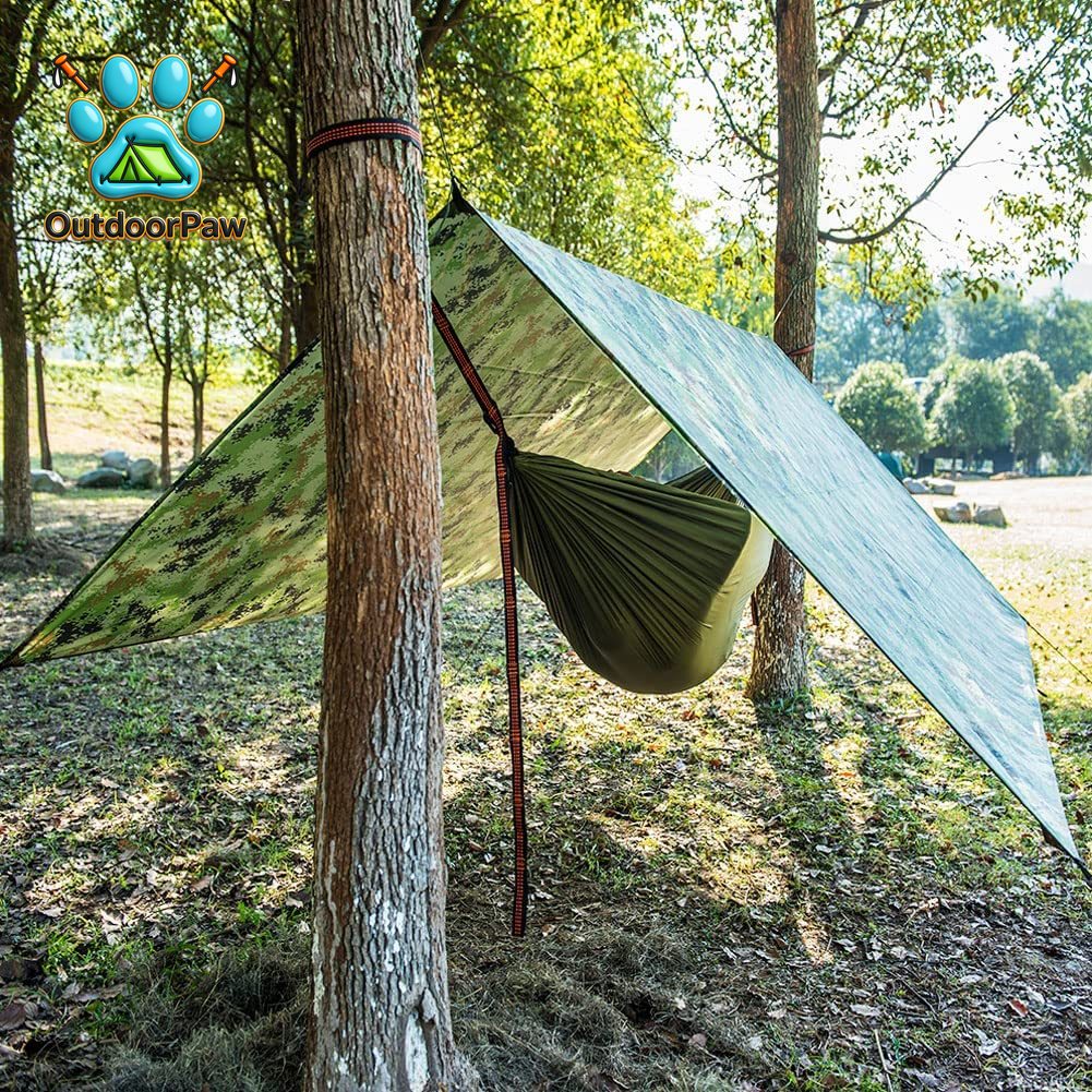 خيمة مظلة للتخييم مقاومة للماء - مراجعة Hammock Rain Tarp وسعره