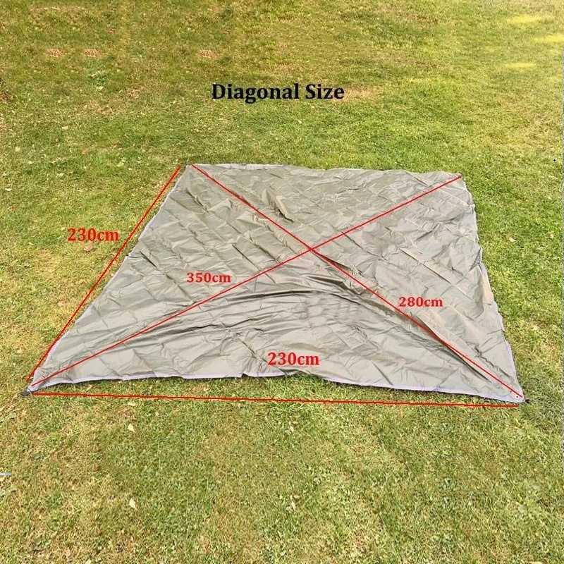 خيمة قماشية مضادة للماء على شك - مراجعة Hammock Rain Tarp وسعره